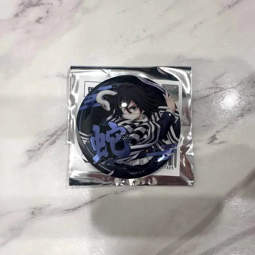 [BUNJANG] Demon Slayer Iguro Obanai Can Badge / 귀멸의칼날 팝업 이구로 오바나이 캔뱃지.
