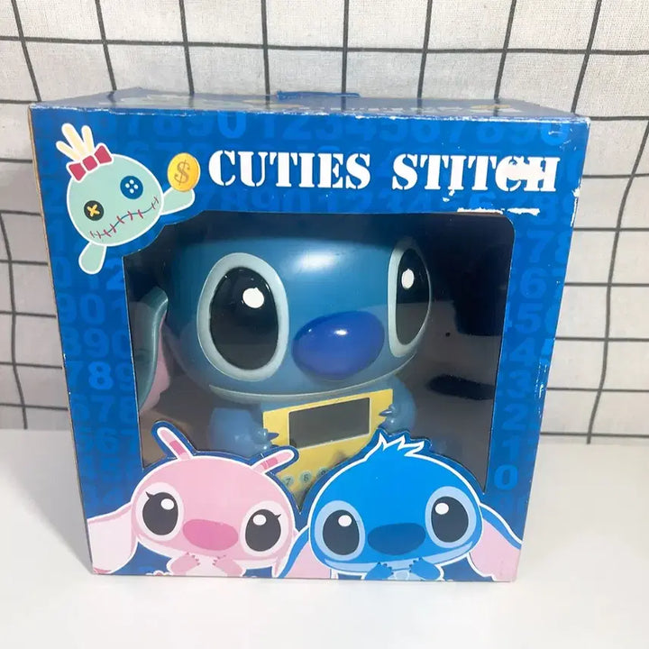 [BUNJANG] Disney Stitch ATM Piggy Bank &amp; Clock / 디즈니 스티치 ATM 저금통 &amp; 시계