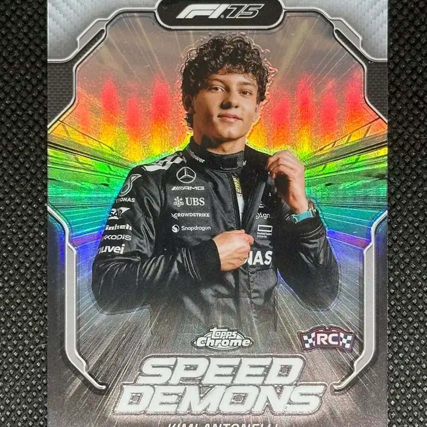 [BUNJANG] 2025 Topps Chrome F1 Kimi Antonelli RC Card / 2025 탑스 크롬 F1 RC 키미 안토넬리 카드