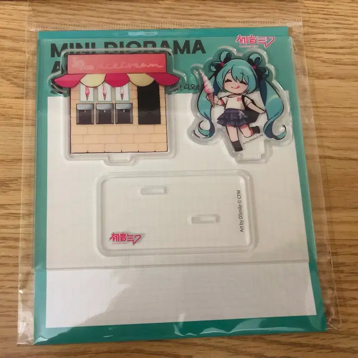 [BUNJANG] Hatsune Miku Pop-up Mini Diorama Acrylic (Sealed) / 하츠네 미쿠 팝업 미니 디오라마 아크릴 미개봉