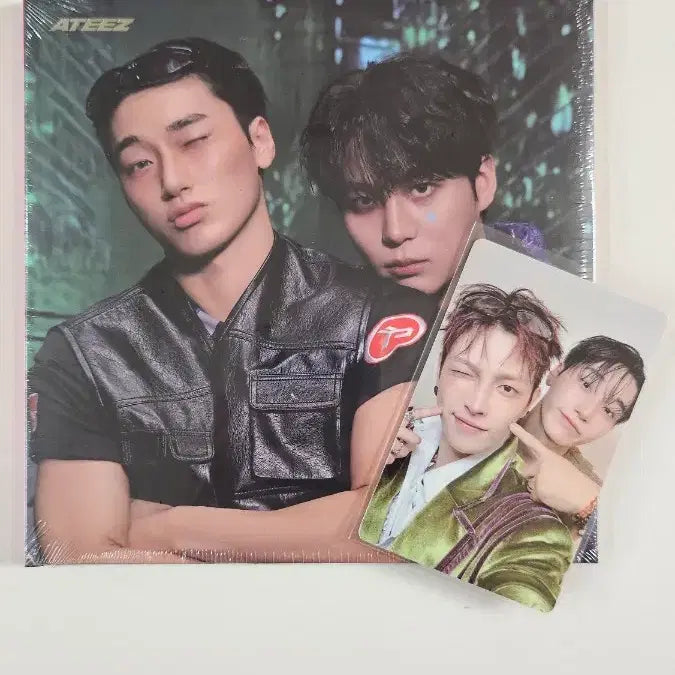 [BUNJANG] ATEEZ GOLDEN HOUR : Part.5 Digipack Unit Album (San &amp; Jongho) + Tok Tok Pre-order Benefit Photocard / 에이티즈 골든아워5 BAD 유닛 디지팩 앨범 톡톡 특전 산 종호