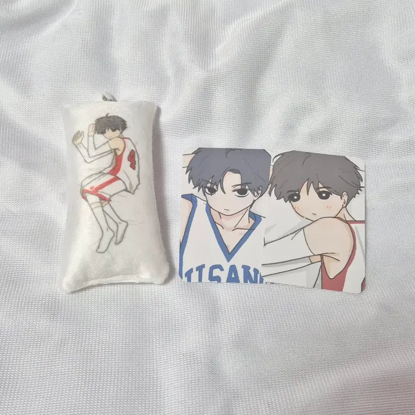 [BUNJANG] Garbage Time Jeon Young-joong Sung Joon-soo Dakimakura Keyring &amp; Photocard Bundle Set / 가비지타임 갑타 전영중 성준수 빵준 다키마쿠라 키링 포카 일괄