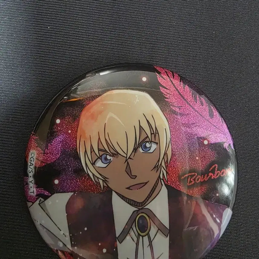 [BUNJANG] Detective Conan Toru Amuro Can Badge / 명탐정 코난 아무로 토오루 캔뱃지