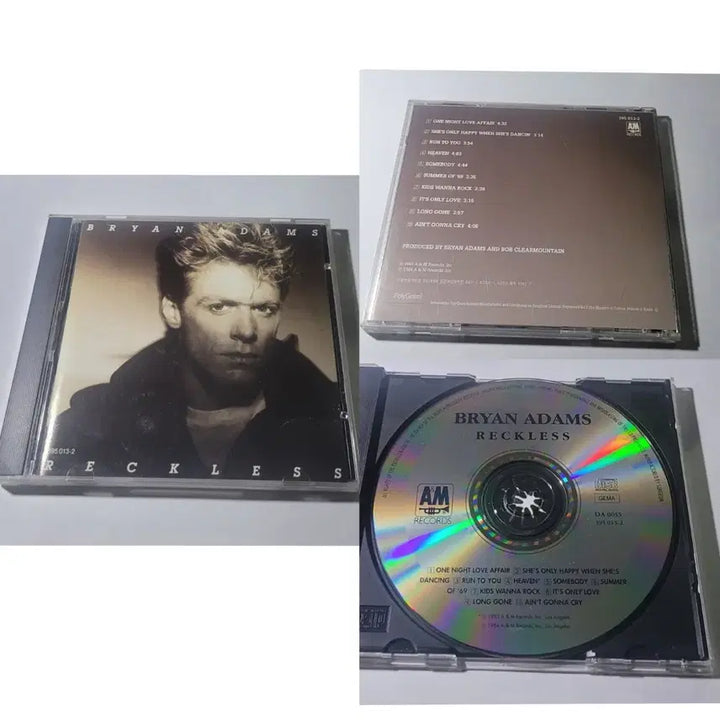 [BUNJANG] Bryan Adams Reckless CD / [CD] 브라이언 아담스 Bryan Adams - Reckless