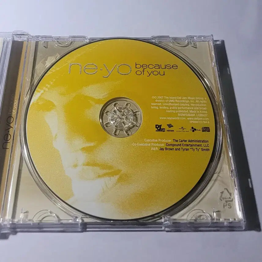 [BUNJANG] Ne-Yo "Because of You" CD / [CD/무료배송] 니요(NeYo) Because of you