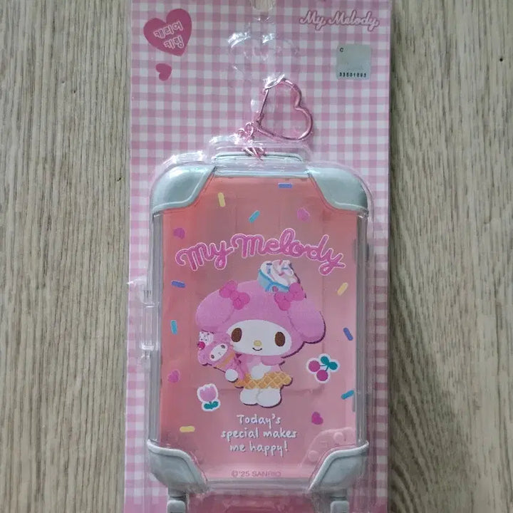 [BUNJANG] My Melody Strap &amp; Mini Luggage Tag Bundle / 마이멜로디 스트랩, 미니캐리어 일괄