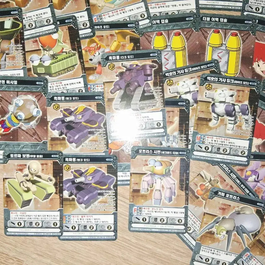 [BUNJANG] Fortress Card Bundle Set / 무한전기 포트리스 카드 세트 일괄