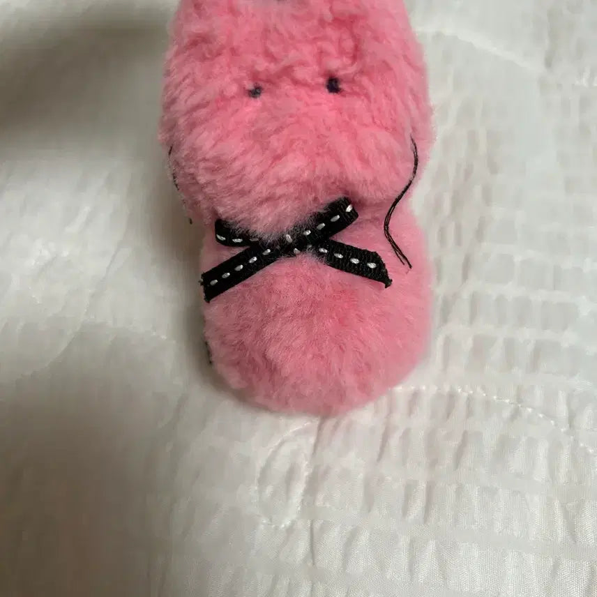 [BUNJANG] Pink Cat Plush Keychain / 나만없어고양이