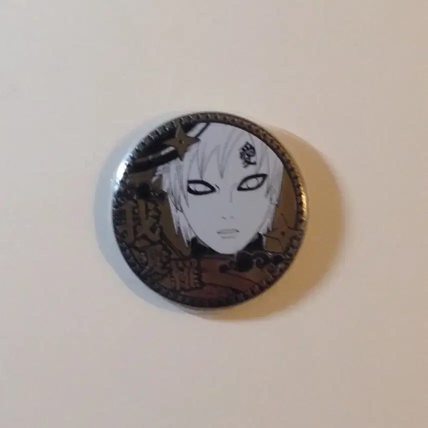 [BUNJANG] Naruto Gaara Jump Shop Golden Can Badge / 나루토 가아라 점프샵 골든 캔뱃지 양도