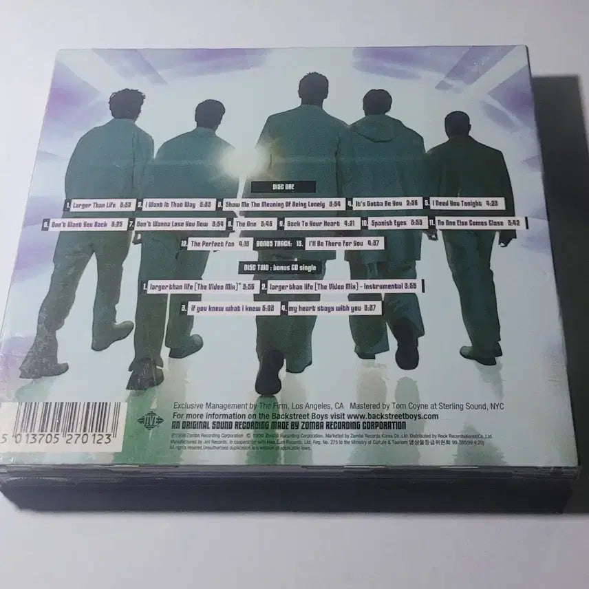 [BUNJANG] Backstreet Boys Millennium 2CD Album / [2CD/희귀/무료배송] 백스트리트 보이즈(backstreet boys)