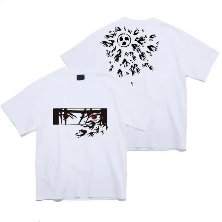[BUNJANG] SPAO x Naruto Sasuke T-Shirt / 스파오 나루토 팝업 사스케 티셔츠