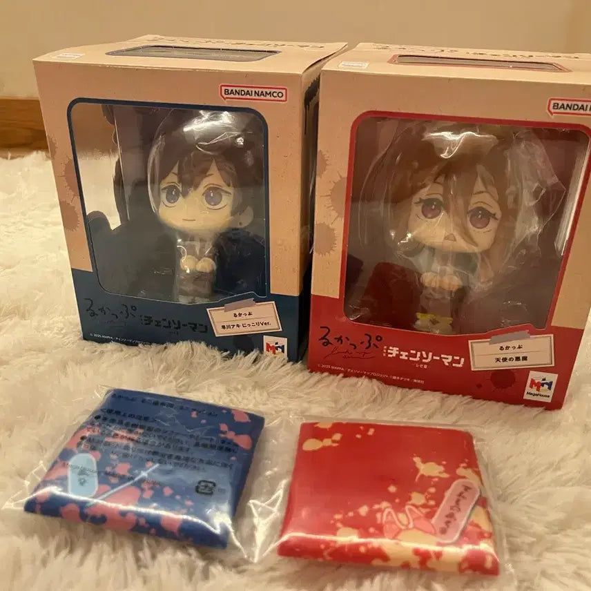 [BUNJANG] Megahouse Look Up Chainsaw Man Aki &amp; Angel Devil Figures Set (Sealed) / [미개봉] 룩업 체인소맨 아키 &amp; 엔젤 피규어 세트