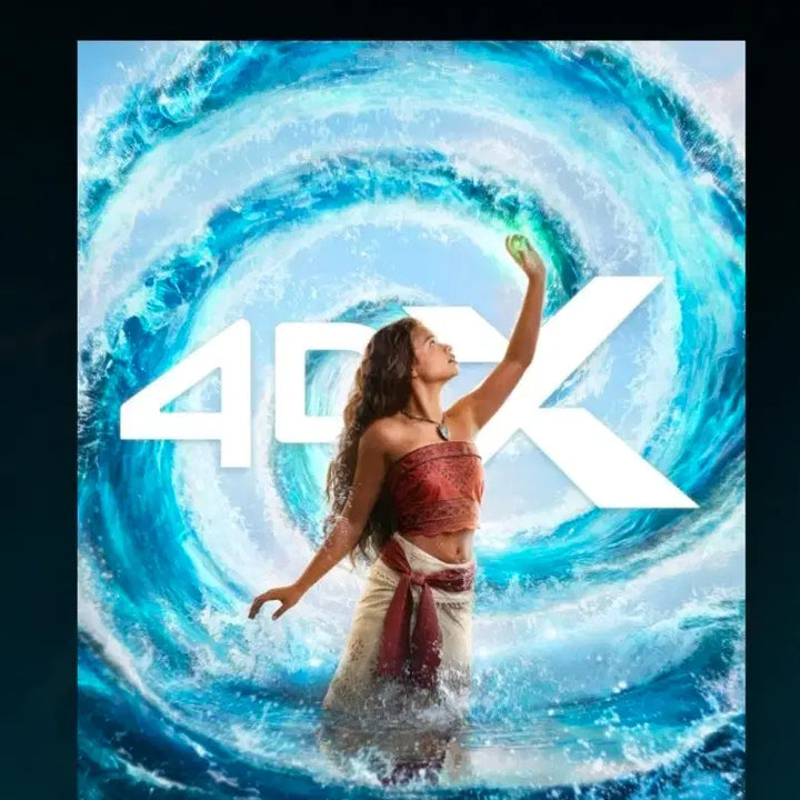 [BUNJANG] Moana 4DX Limited Edition Poster / 최저가)모아나 4DX 포스터 CGV