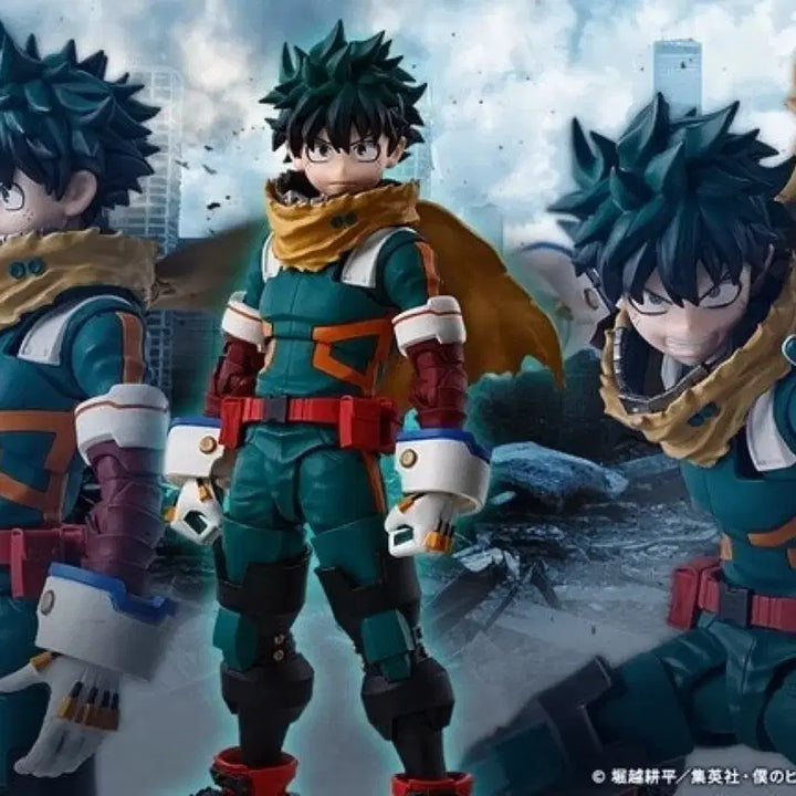 [BUNJANG] SHF My Hero Academia Izuku Midoriya with Exclusive Option Parts (Unsealed) / 개봉) SHF 히로아카 미도리야 + 미도리야 전용 옵션 파츠