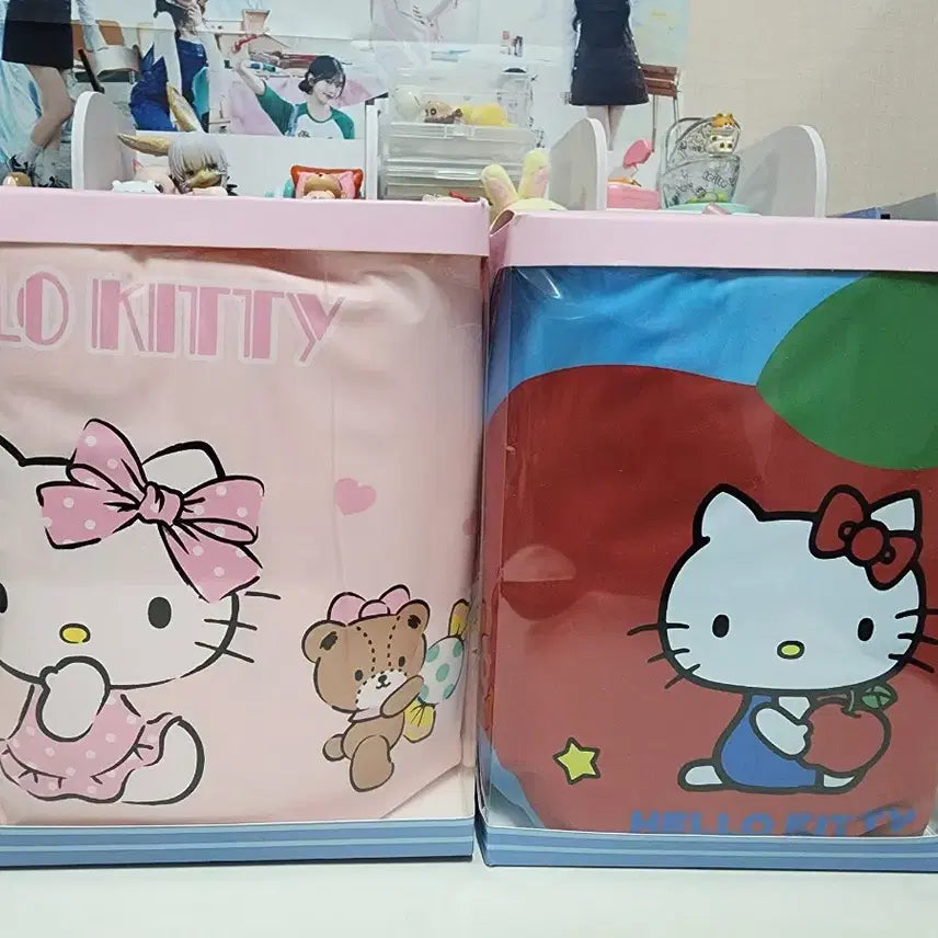 [BUNJANG] Authentic Hello Kitty Raincoat &amp; Bag Set / 정품 헬로키티 우비가방세트 새상품