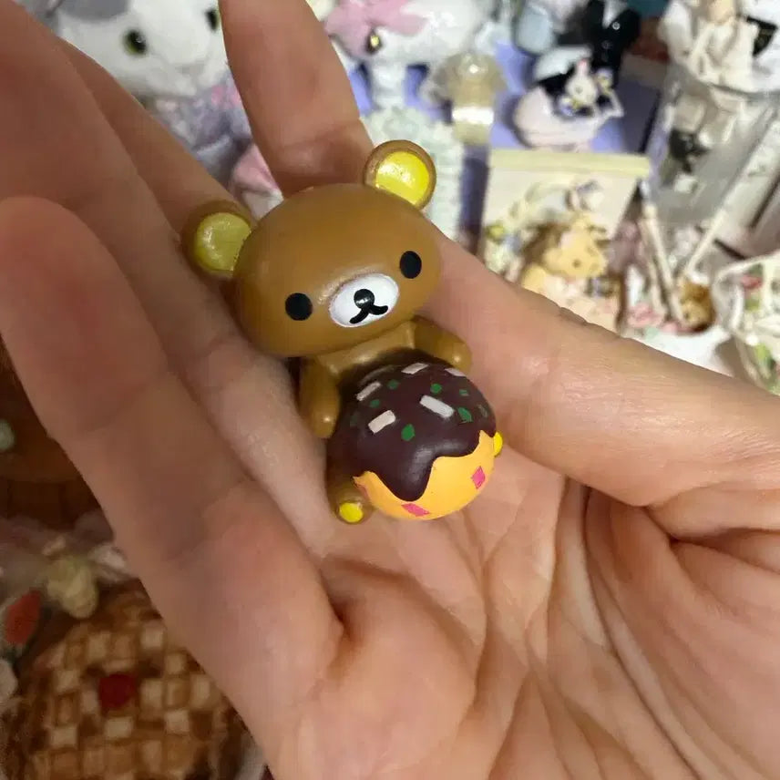 [BUNJANG] San-X Rilakkuma Takoyaki Figure / 산엑스 리락쿠마 타코야끼 피규어