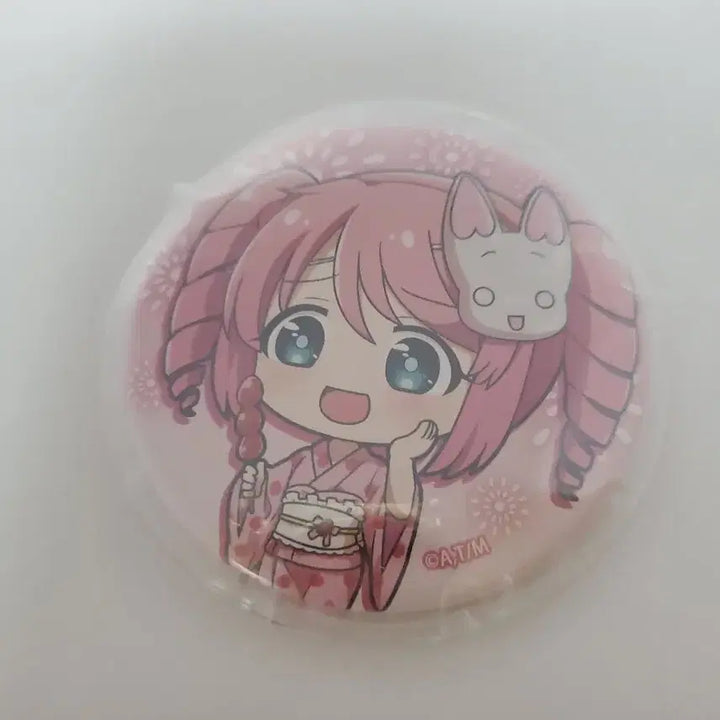 [BUNJANG] Magical Girl Inspired Magenta Can Badge / 마법소녀를 동경해서 마젠타 캔뱃지