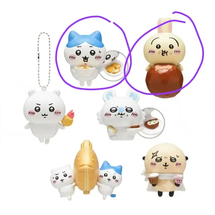 [BUNJANG] Chiikawa Food Full Gacha / 치이카와 음식 가득 가챠