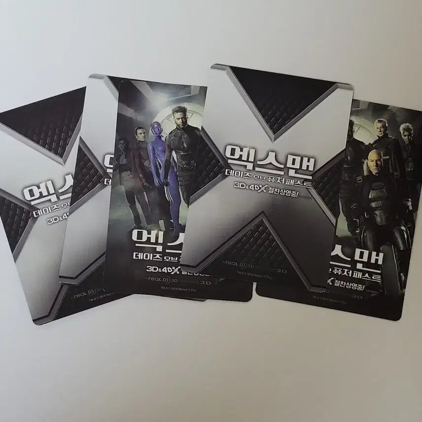 [BUNJANG] X-Men Days of Future Past Character Card Photocard / 엑스맨 데이즈 오브 퓨처 패스트 캐릭터 카드 포토카드 포카