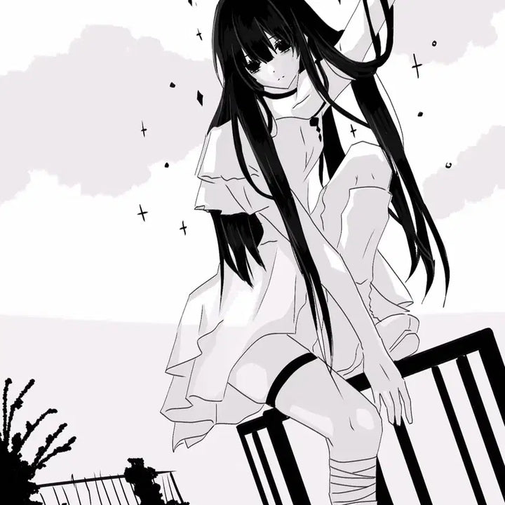 [BUNJANG] Black and White Illustration Commission / 흑백 타입 1인 커미션