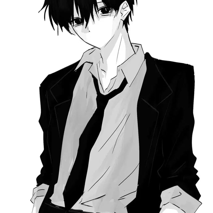 [BUNJANG] Black and White Illustration Commission / 흑백 타입 1인 커미션