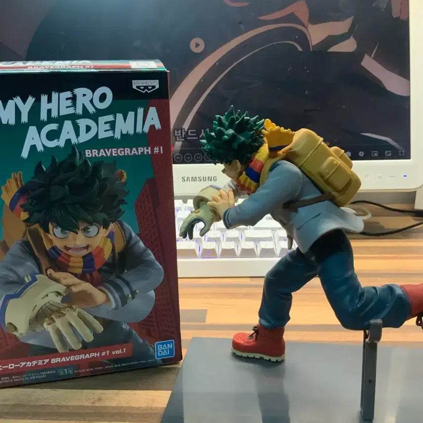 [BUNJANG] Midoriya Izuku Amazing Heroes Figure (Unsealed) / 개봉, 박스O) 미도리야 이즈쿠 어메이징 히어로즈 피규어
