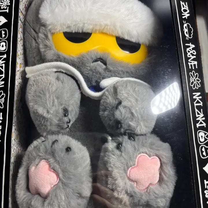 [BUNJANG] Joann Friends Joa Medium Plush Grey / 지드래곤 조앤프렌즈 조아 미디움 플러쉬 그레이