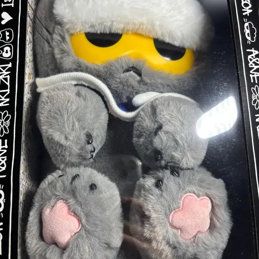 [BUNJANG] Joann Friends Joa Medium Plush Grey / 지드래곤 조앤프렌즈 조아 미디움 플러쉬 그레이