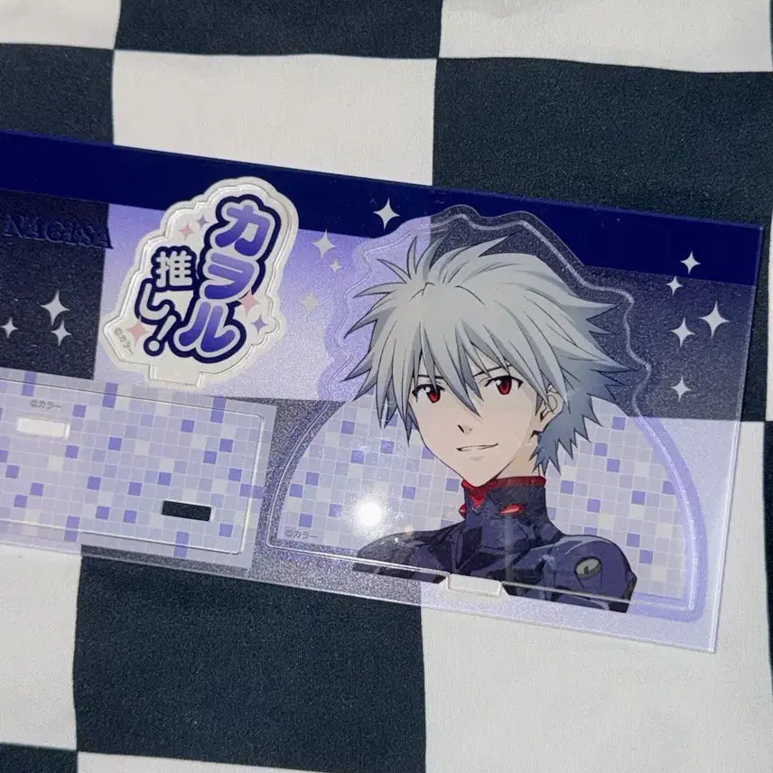 [BUNJANG] Evangelion Nagisa Kaworu Acrylic Stand / 굿즈처분. 에반게리온 굿즈 나기사 아크릴 스탠드 팔아요