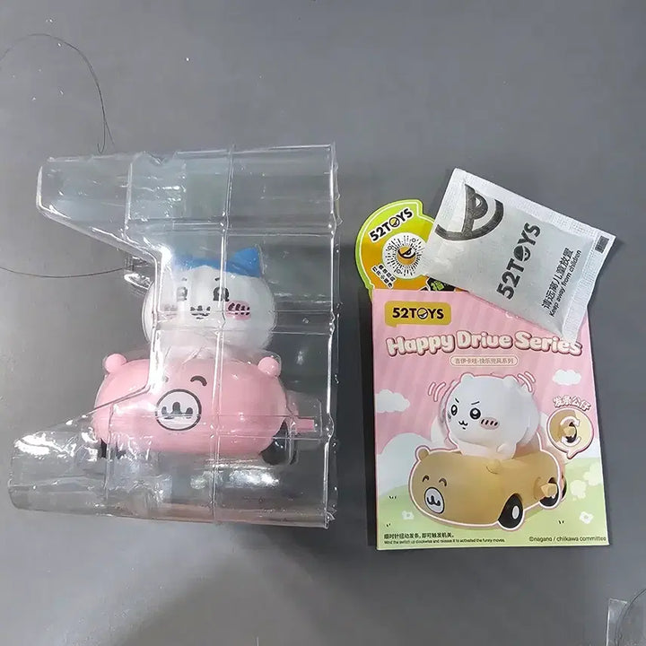 [BUNJANG] Monste Friends Happy Drive Series Blind Figure 4-Piece Full Set Bundle / [가챠피규어] 먼작귀 해피 드라이브 피규어 4종 풀세트 일괄