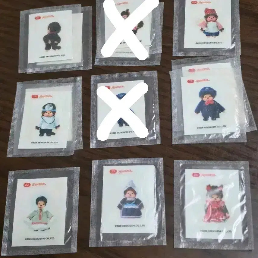 [BUNJANG] Monchhichi Fruit Jelly Sticker / 몬치치 과일젤리 띠부띠부씰