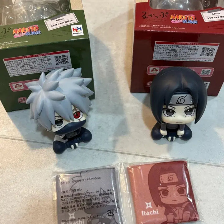 [BUNJANG] Naruto Kakashi Itachi Anbu Look-up + Cushion Special Set / 나루토 카카시 이타치 암부 룩업+방석 특전 세트