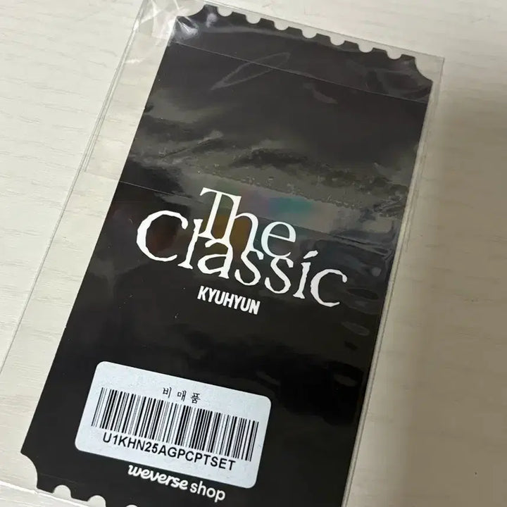 [BUNJANG] KYUHYUN The Day We Meet Again Weverse Shop Exclusive Original Ticket Photocard / 규현 더클래식 위버스샵 특전 오리지널티켓 오티 양도 포카