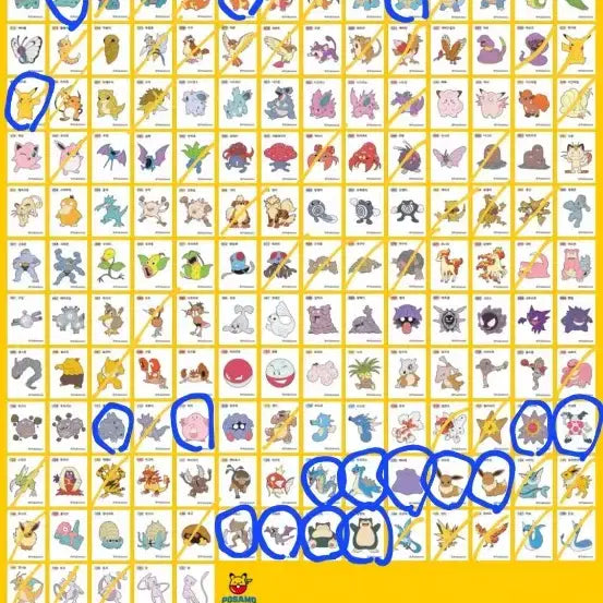 [BUNJANG] Pokemon Stickers / 전종 수집 임박 도와주세요~ 포켓몬 띠부씰 구매합니다