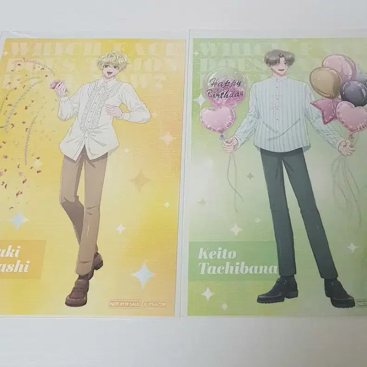 [BUNJANG] Tammon Birthday Exclusive Illustration Postcard Set / 타몬 군 지금 어느 쪽?! 타몬 생일 특전 엽서 (이시바시 나츠키, 타치바나 케이토)