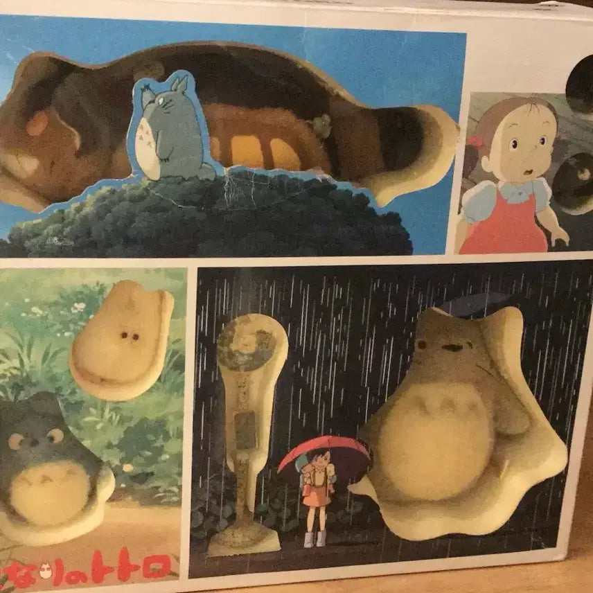 [BUNJANG] Vintage 1990s Totoro Large, Medium, Small Catbus Plush Set / 초초레어! 일본 1990s 고전 토토로 대중소토토로 네코 고양이버스 인형
