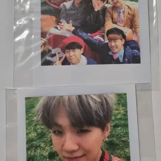 [BUNJANG] BTS YOUNG FOREVER Suga Photocard Poster / 방탄소년단 BTS YOUNG FOREVER 앨범 슈가 포카 포스터