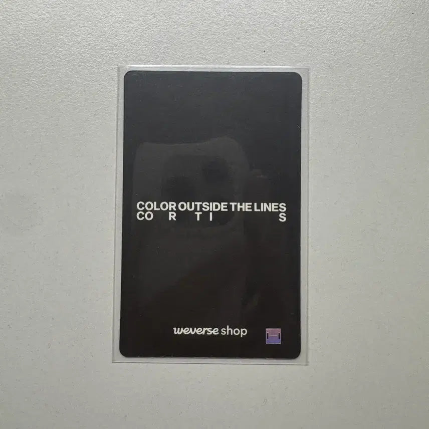 [BUNJANG] Joohoon (MONSTA X) COLOR OUTSIDE THE LINES Weverse Lucky Draw Photocard / 코르티스 주훈 COLOR OUTSIDE THE LINES 위버스 럭키드드