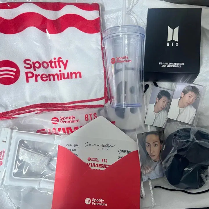 [BUNJANG] BTS Bangtan Official Membership Kit Spotify Swimeye Photocard Bundle Set / 방탄 bts 고양/도쿄/부산 포카+멤버쉽키트+스포티파이 스윔사이드