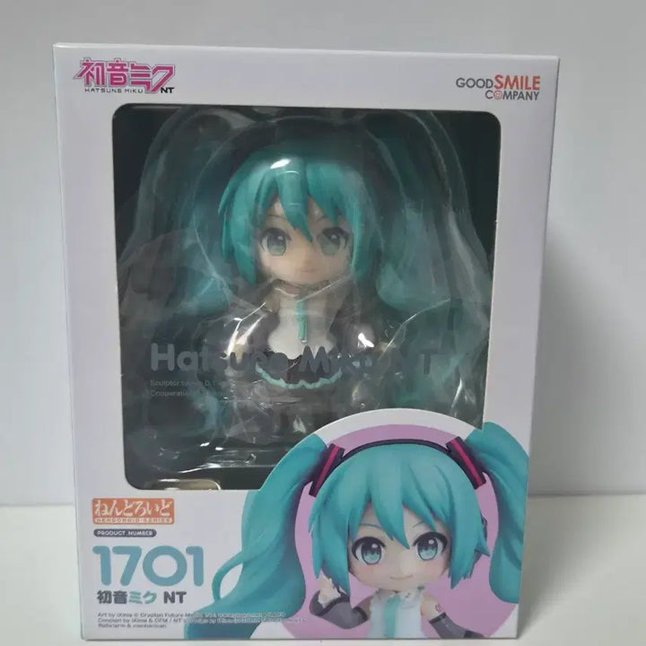 [BUNJANG] Hatsune Miku Nendoroid NT 1701 Sealed / 미개봉 보컬로이드 보카로 하츠네 미쿠 넨도로이드 nt 1701
