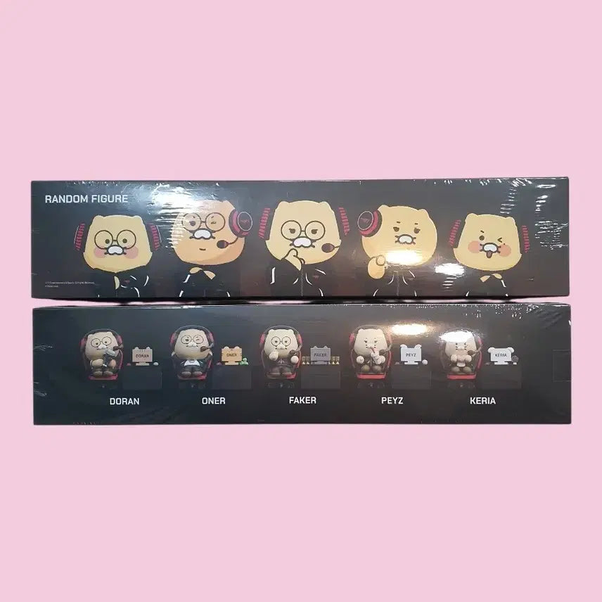 [BUNJANG] T1 Kakao Friends Chunsik Figure Full Set (Sealed) / T1 카카오프렌즈 춘식이 피규어 풀세트 미개봉 새상품