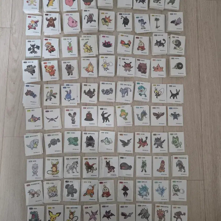[BUNJANG] Pokemon Sticker Collection / 포켓몬띠부씰 판매