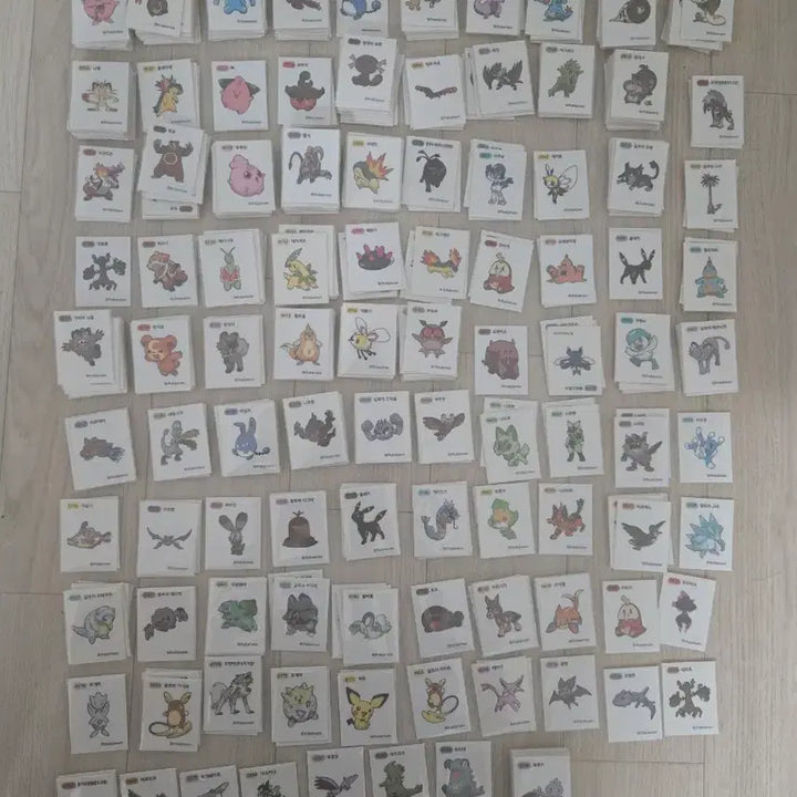 [BUNJANG] Pokemon Sticker Collection / 포켓몬띠부씰 판매