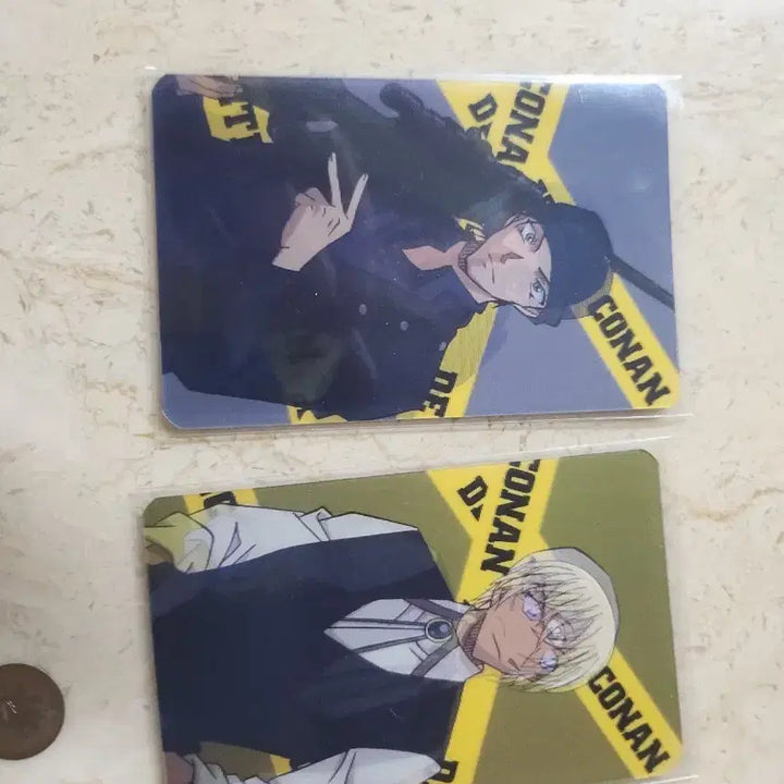 [BUNJANG] Detective Conan Lenticular &amp; Photocard Set (Amuro Tooru) / 명탐정 코난 렌티큘러 및 포토카드