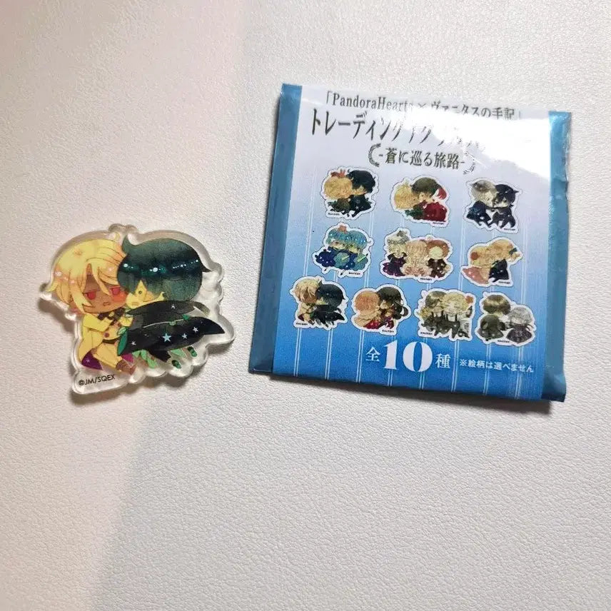 [BUNJANG] Pandora Hearts Vanitas Acrylic Sticker Set / 바니타스, 판도라하츠 아크릴 스티커