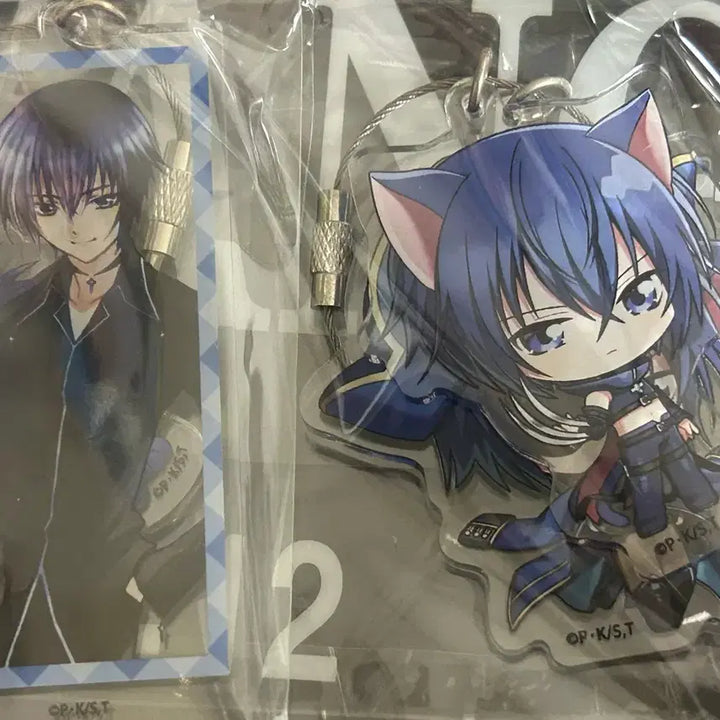 [BUNJANG] Kamichama Karin Tomoe Keychain &amp; Badge Bundle / 캐릭캐릭체인지 팝업 토마 키링 뱃지 일괄