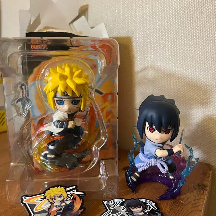 [BUNJANG] Naruto Funism Minato, Sasuke Figure Bundle Set / (택포,일괄)나루토 퍼니즘 미나토,사스케 피규어