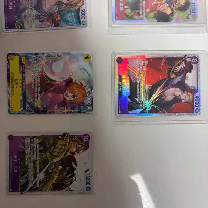 [BUNJANG] One Piece Card Bundle Set (7 types) / 원피스 카드 7종 일괄