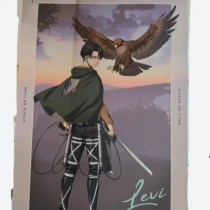 [BUNJANG] Attack on Titan Levi Ackerman Large Tapestry Official Goods / 가격인하X)진격의 거인 리바이 아커만 대형 태피스트리 공식 굿즈