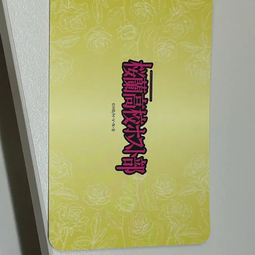 [BUNJANG] Ouran High School Host Club Tamaki Lenticular Card Photocard / 오란고교 사교클럽 하니 타마키 3단 렌티큘러 카드 포토카드